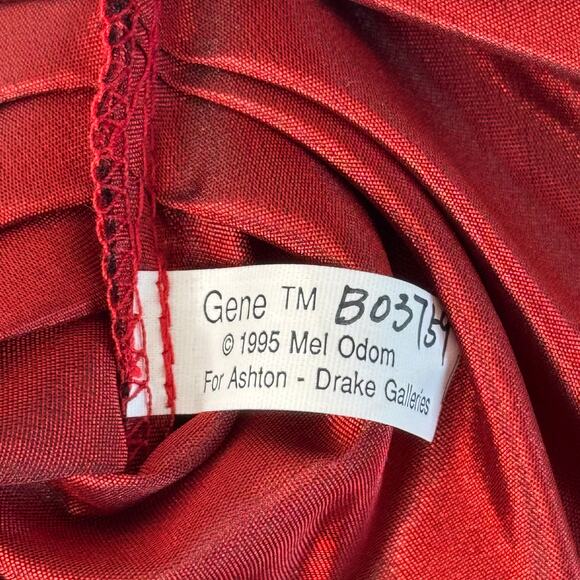 1995 Gene Doll Clothes Dress Red Venus 40s Mel Odom Outfit 90s Clothing - Picture 12 of 15